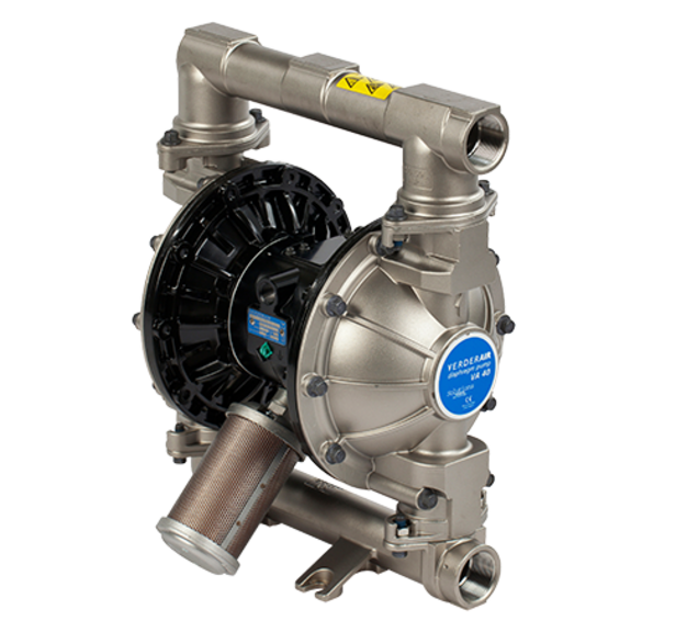 Metall-Druckluftmembranpumpe Verderair VA40 Metall-Druckluftmembranpumpe Verderair VA40