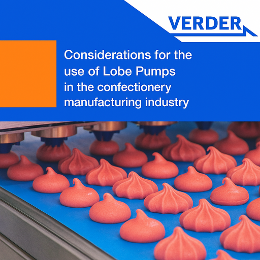 Considerações sobre a utilização de bombas de lóbulos na indústria de fabrico de confeitaria