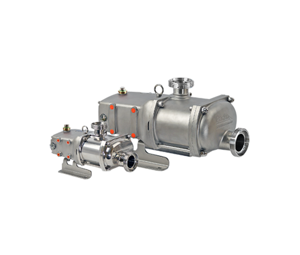 Twin Screw pump for hygienic applications