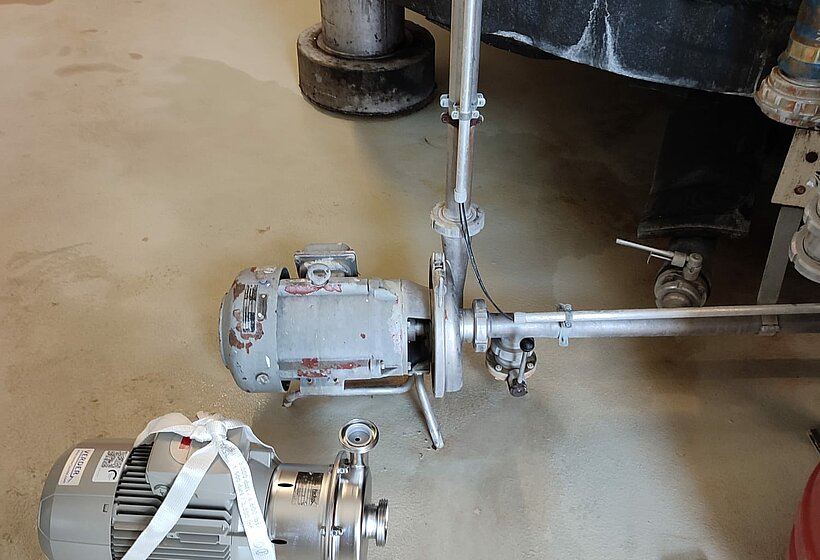 Verder und Rudolph Elektromotoren sichern Lebensmittelproduktion mit Packo Pumpe
