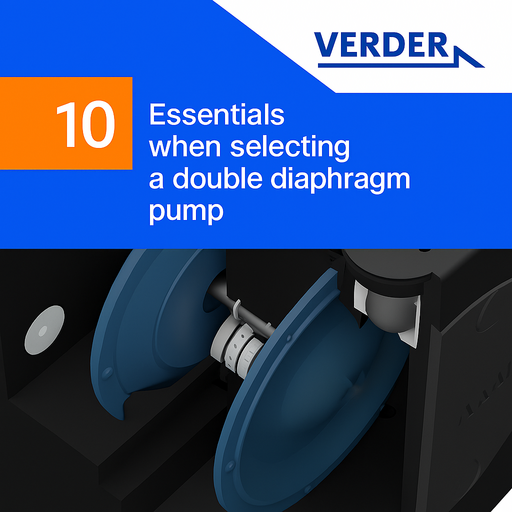 10 Essentials when selecting a double diaphragm pump