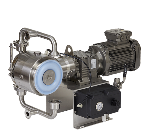 Verderair Hi-Clean Electronic Operated Double Diaphragm pumps