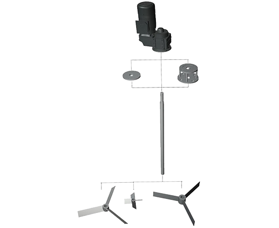 Indirect dynamic mixers Verdermix